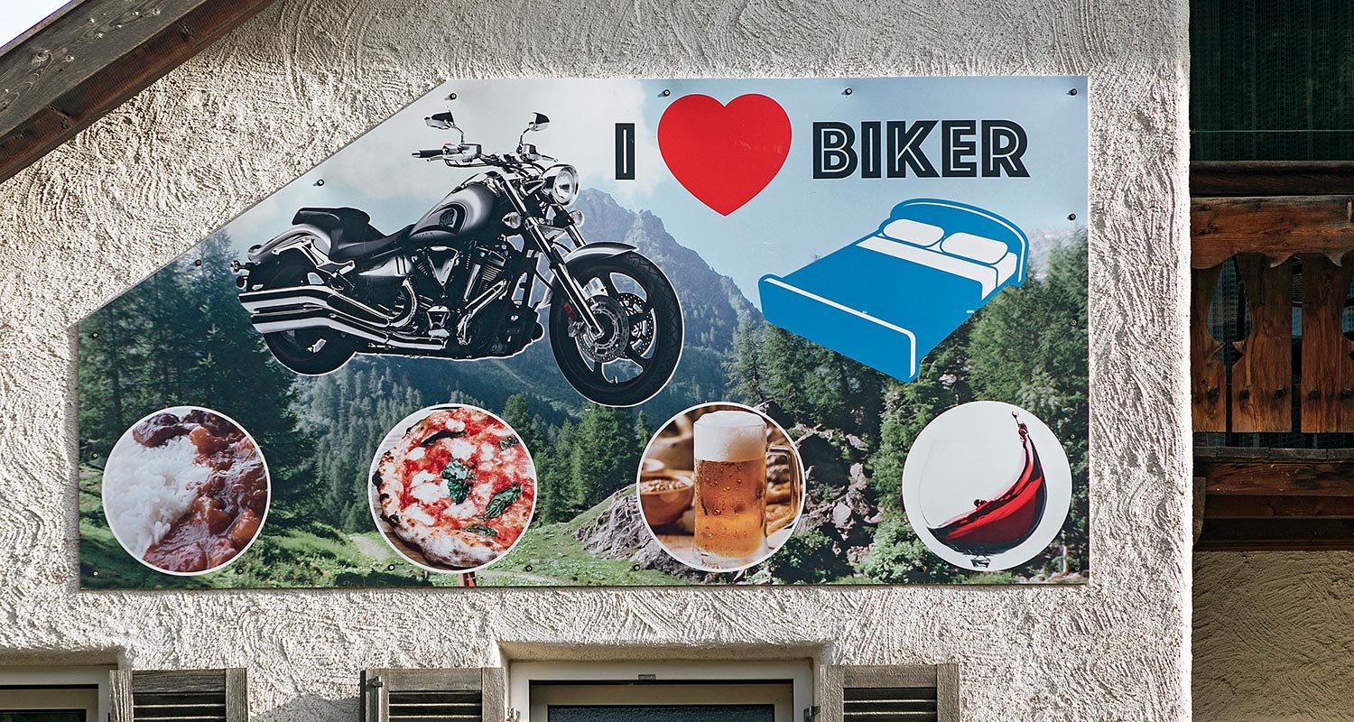 Pension Mesnerwirt - Bikerfreunde in Südtirol