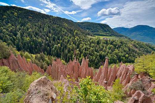 Erdpyramiden am Ritten in Oberbozen